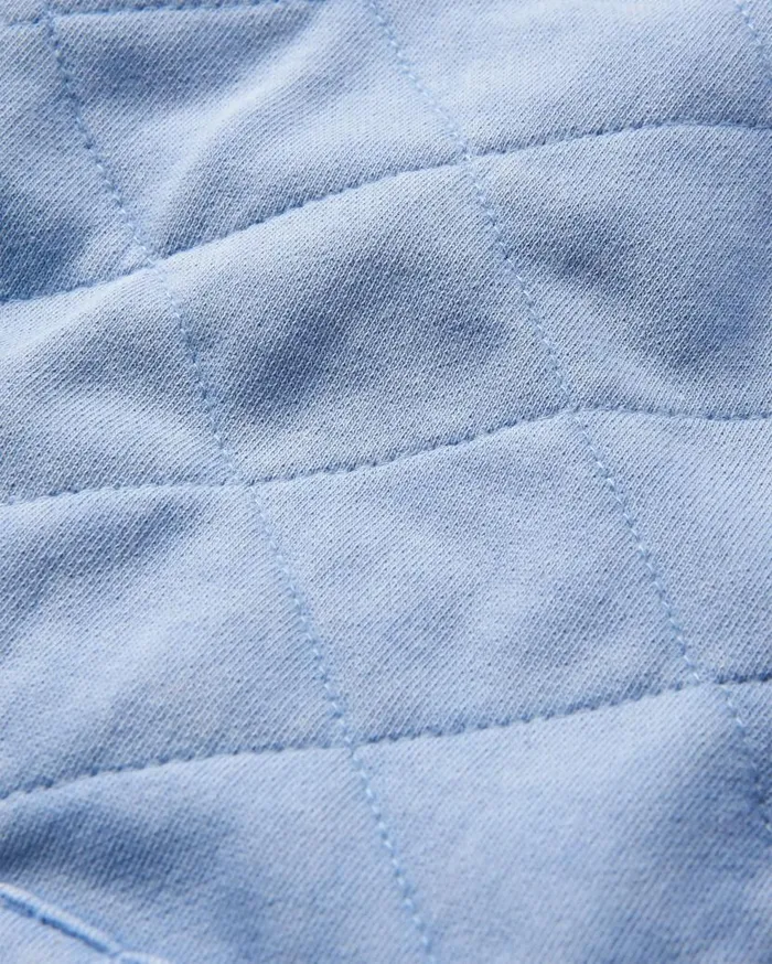Women Tops Passenger Clementine Quilted ZipThrough Cornflower Cornflower