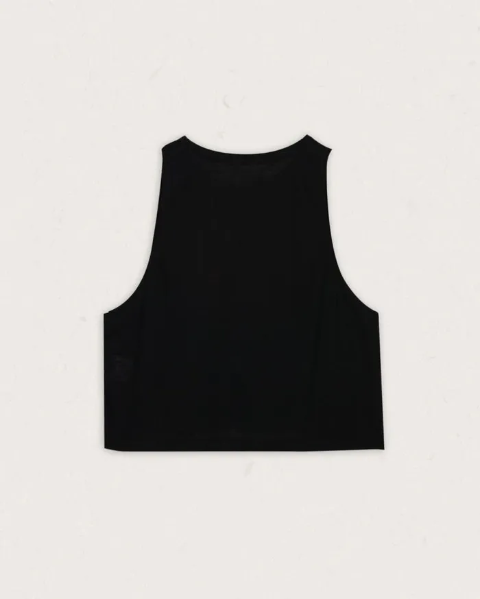 Women Tops Passenger Exhale Active Recycled Vest Black Black