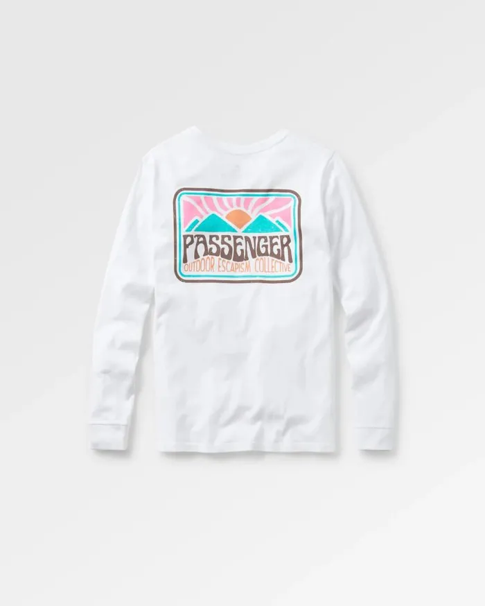Women Tops Passenger Golden Hour LS TShirt White White