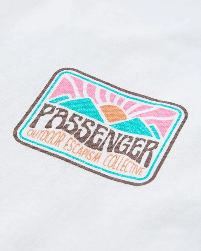 Women Tops Passenger Golden Hour LS TShirt White White