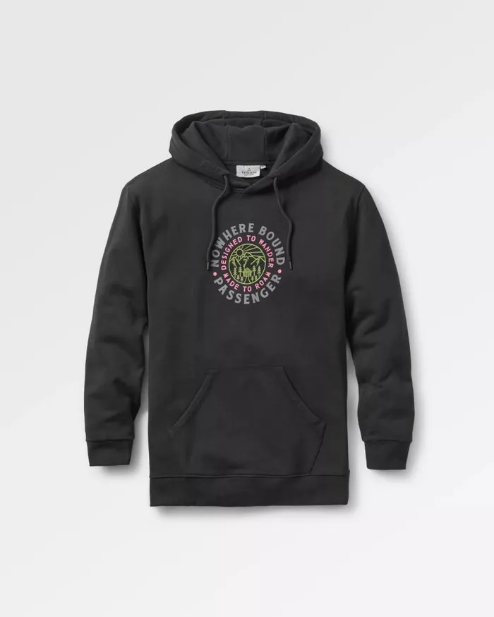 Women Tops Passenger In The Woods Hoodie Black Black