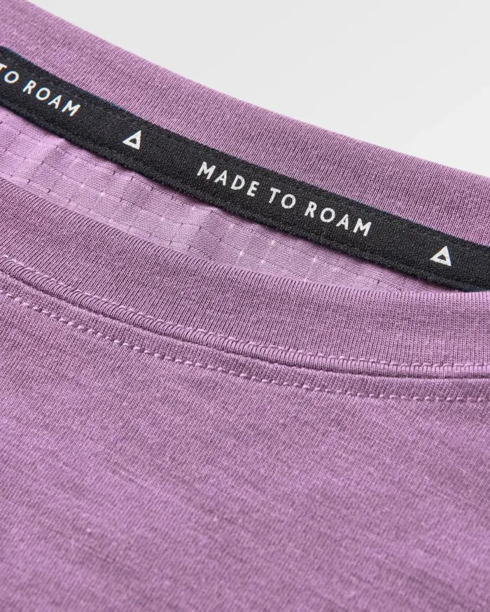 Women Tops Passenger Lotus Recycled Active LS Top Lilac Lilac
