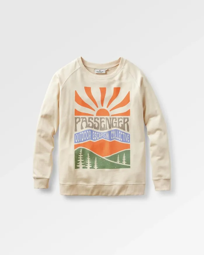 Women Tops Passenger Perfect Days Sweatshirt Birch Birch