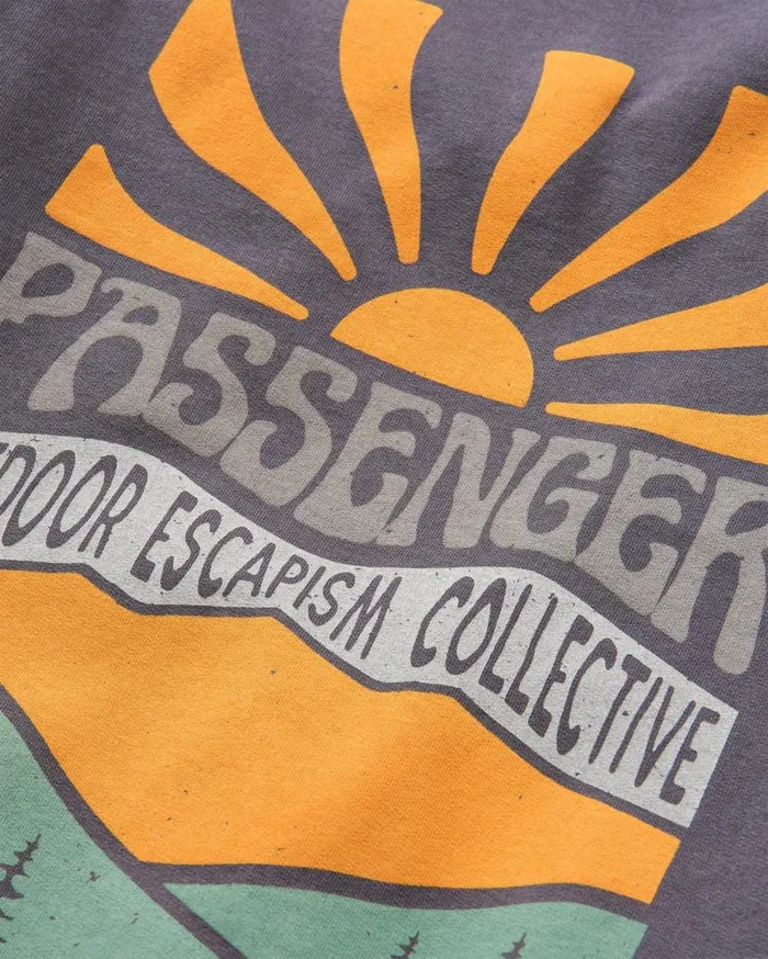 Women Tops Passenger Perfect Days Sweatshirt Charcoal Charcoal