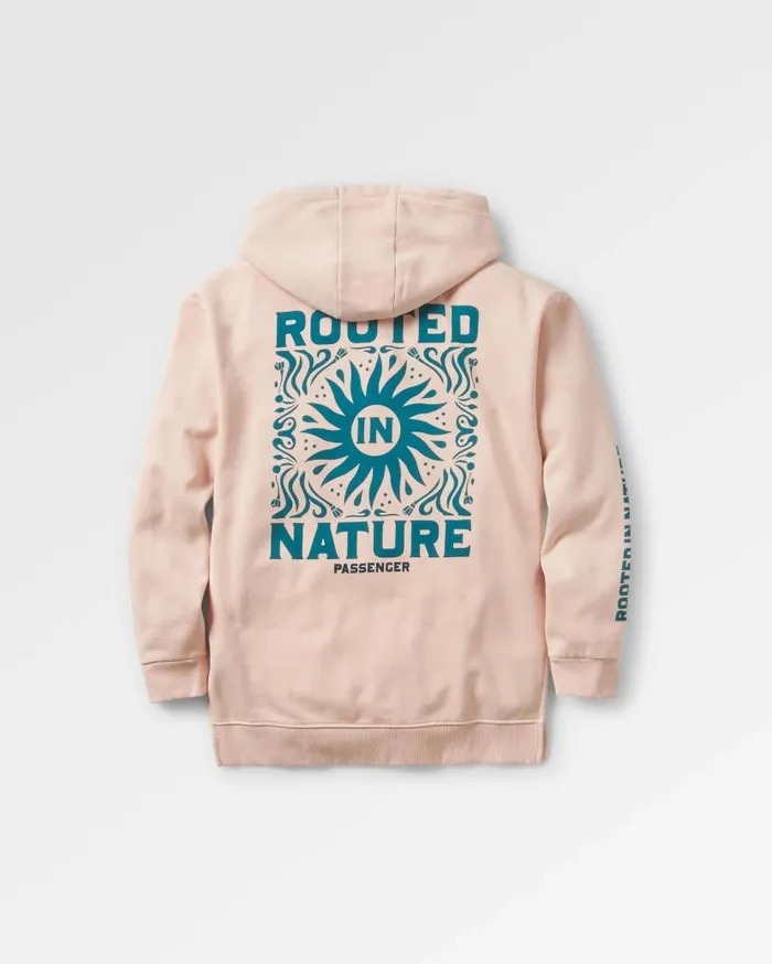 Women Tops Passenger Rooted In Nature Hoodie Peach Whip Peach Whip