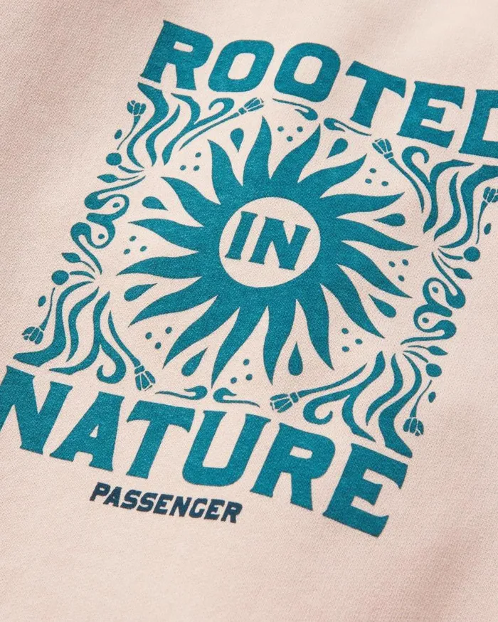 Women Tops Passenger Rooted In Nature Hoodie Peach Whip Peach Whip