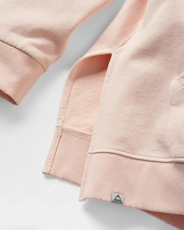 Women Tops Passenger Rooted In Nature Hoodie Peach Whip Peach Whip