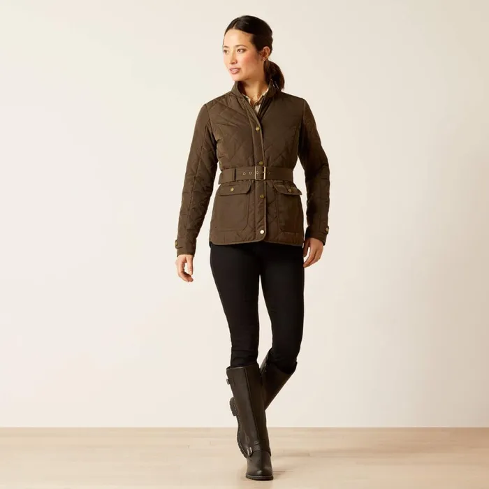 Woodside Jacket Earth Women Ariat Jackets and Vests Woodside Jacket Earth Women Ariat Jackets and Vests