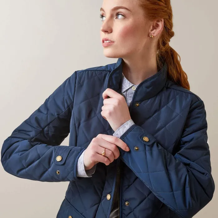 Woodside Jacket Navy Women Ariat Jackets and Vests Woodside Jacket Navy Women Ariat Jackets and Vests