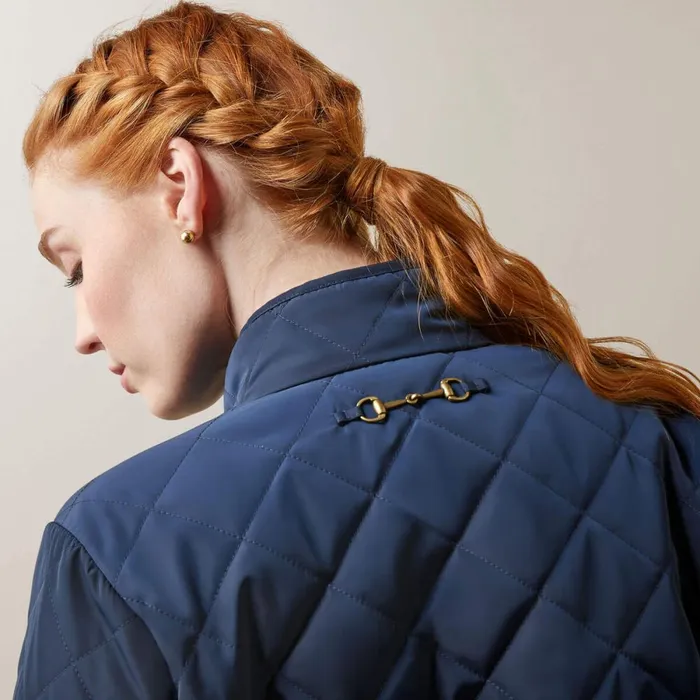 Woodside Jacket Navy Women Ariat Jackets and Vests Woodside Jacket Navy Women Ariat Jackets and Vests