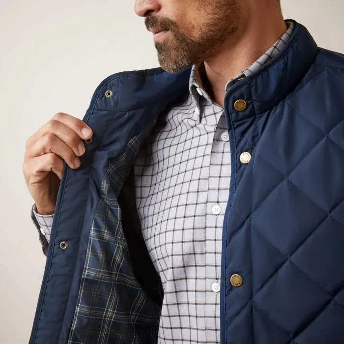 Woodside Vest Navy Men Ariat Jackets and Vests Woodside Vest Navy Men Ariat Jackets and Vests