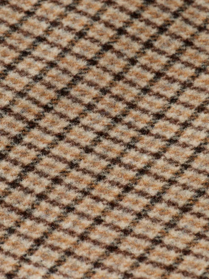 Wool Blend Zipthru Overshirt Brown Check Men Scotch and Soda Jackets and Coats Wool Blend Zipthru Overshirt Brown Check Men Scotch and Soda Jackets and Coats