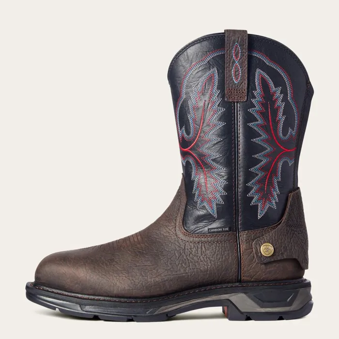 WorkHog XT EZ Zip Carbon Toe Work Boot Bruin Brown Men Ariat Work Boots WorkHog XT EZ Zip Carbon Toe Work Boot Bruin Brown Men Ariat Work Boots