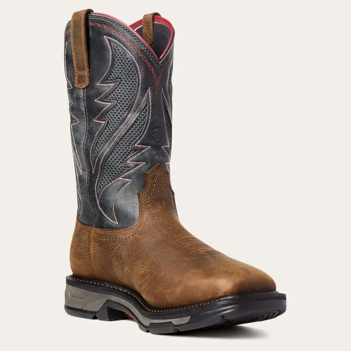 WorkHog XT VentTEK Waterproof Work Boot Rye Brown Men Ariat Work Boots WorkHog XT VentTEK Waterproof Work Boot Rye Brown Men Ariat Work Boots