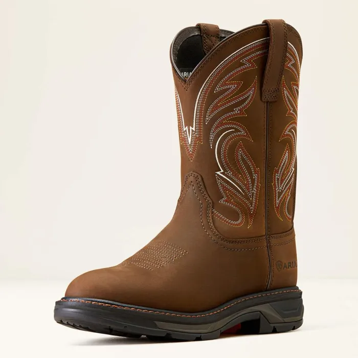 WorkHog XT Work Boot Distressed Brown Men Ariat Work Boots