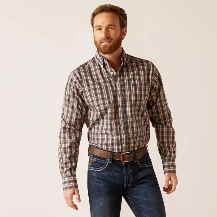 Wrinkle Free Kareem Fitted Whitewhite Men Ariat Button Down Shirts