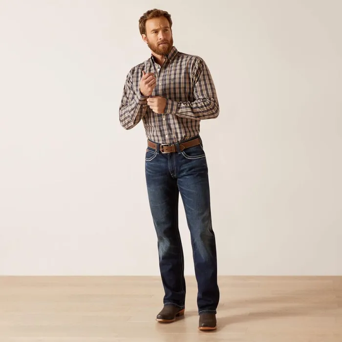 Wrinkle Free Kareem Fitted Whitewhite Men Ariat Button Down Shirts Wrinkle Free Kareem Fitted Whitewhite Men Ariat Button Down Shirts
