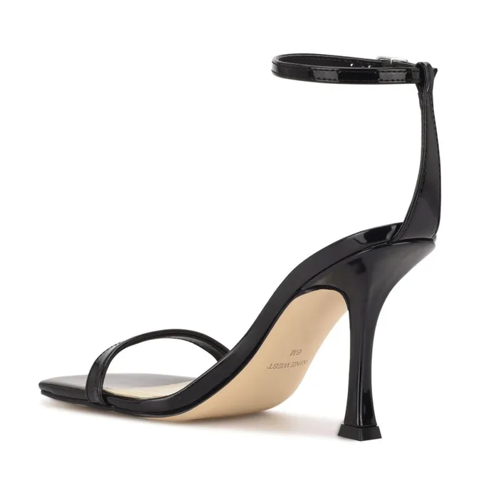 Yess Ankle Strap Sandals Black Women Nine West Dress Yess Ankle Strap Sandals Black Women Nine West Dress