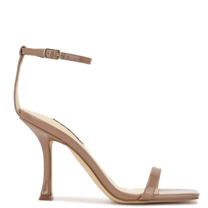 Yess Ankle Strap Sandals Clay Women Nine West Heeled