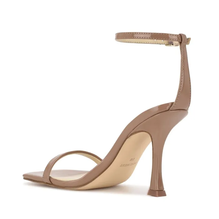 Yess Ankle Strap Sandals Clay Women Nine West Heeled Yess Ankle Strap Sandals Clay Women Nine West Heeled