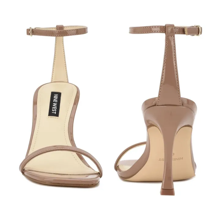 Yess Ankle Strap Sandals Clay Women Nine West Heeled Yess Ankle Strap Sandals Clay Women Nine West Heeled