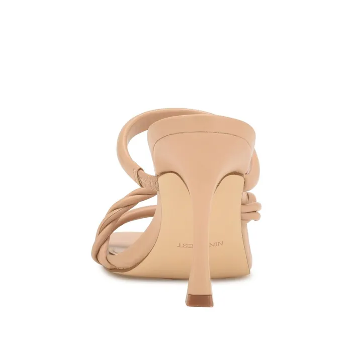 Yester Heeled Slide Sandals Warm Blush Women Nine West High Heels Yester Heeled Slide Sandals Warm Blush Women Nine West High Heels