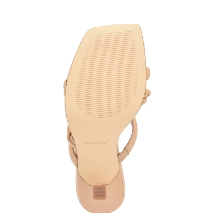 Yester Heeled Slide Sandals Warm Blush Women Nine West High Heels Yester Heeled Slide Sandals Warm Blush Women Nine West High Heels