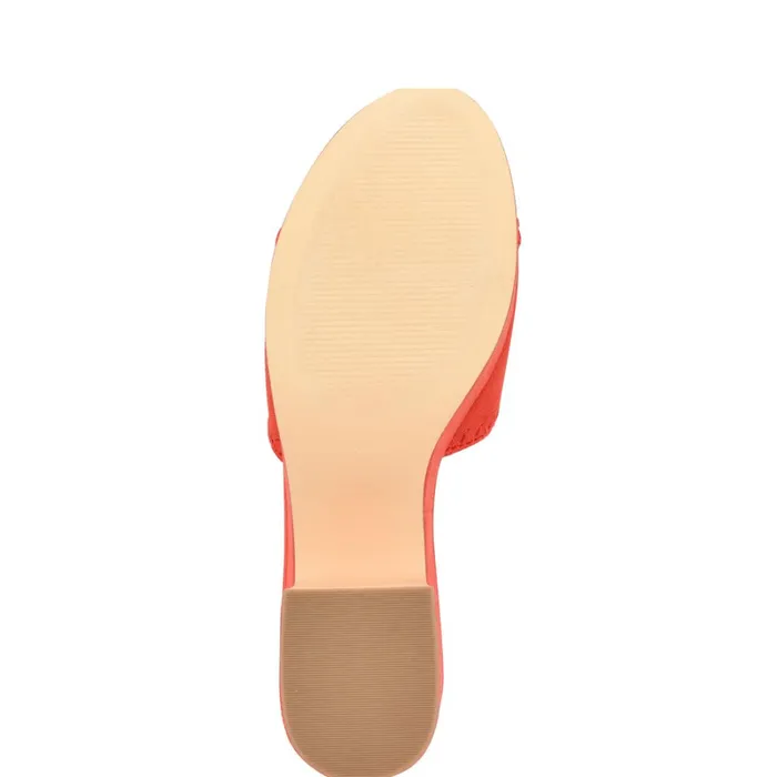 Yickie Platform Slide Sandals Red Women Nine West Wedges Yickie Platform Slide Sandals Red Women Nine West Wedges