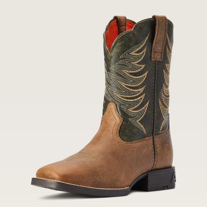 Youth Firecatcher Western Boot Distressed Brown Kids Ariat Big Kids039 Footwear