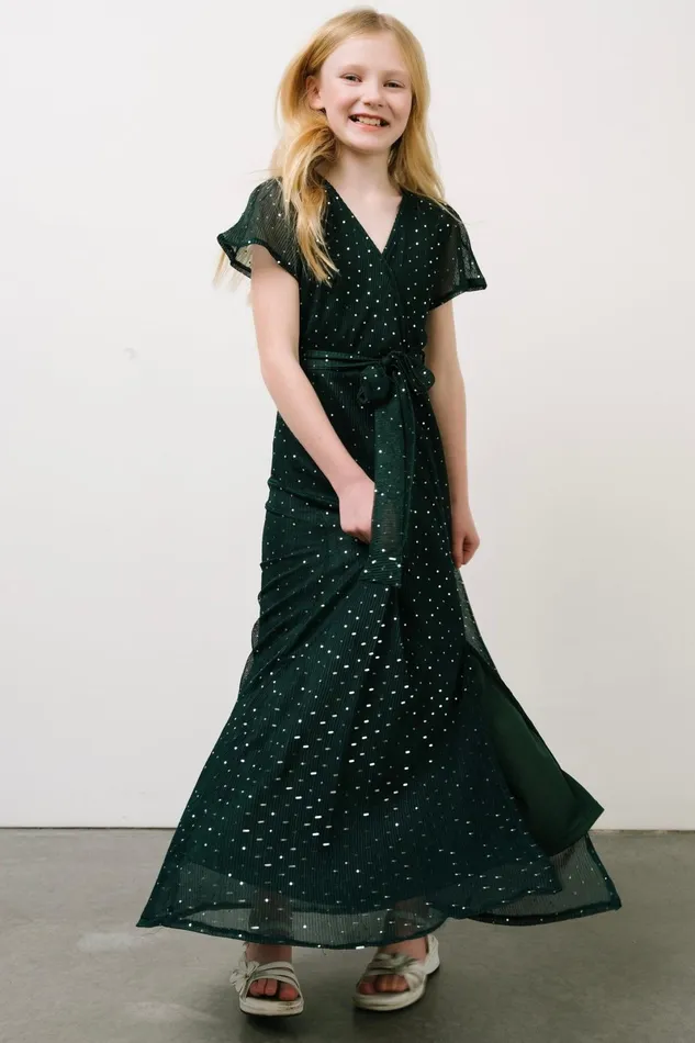 Youth Grace Sparkle Gown Emerald Women Baltic Born Embellished Sequin