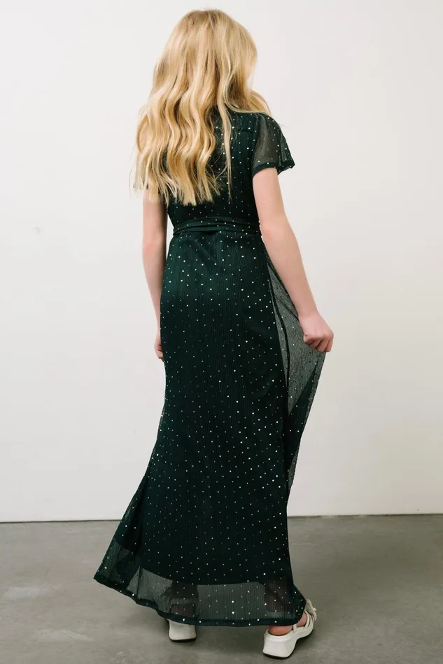 Youth Grace Sparkle Gown Emerald Women Baltic Born Embellished Sequin Youth Grace Sparkle Gown Emerald Women Baltic Born Embellished Sequin