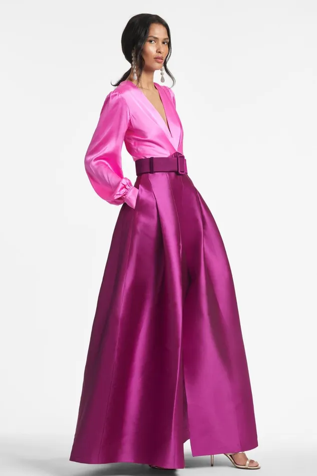 Zoe Gown 8211 PinkMagenta Women Sachin and Babi Covered