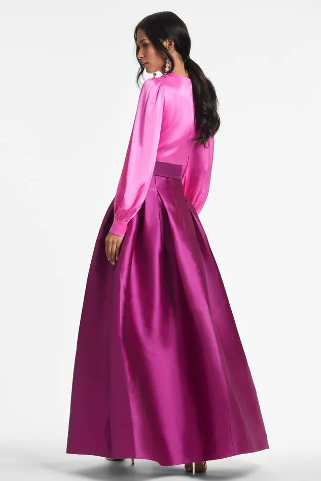 Zoe Gown 8211 PinkMagenta Women Sachin and Babi Covered